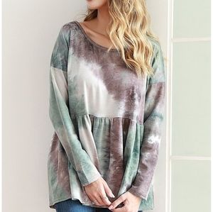 🍀Z Avenue Empire Waist Tunic